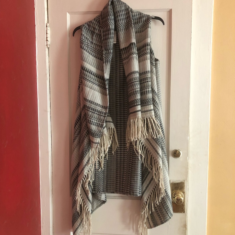 Sweater Poncho Vest Wrap
